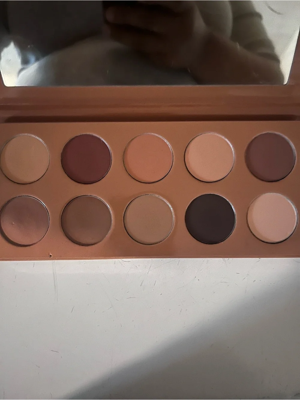 KKW Beauty Neutral Matte Eyeshadow Palette — Warm Browns & Tan Tones